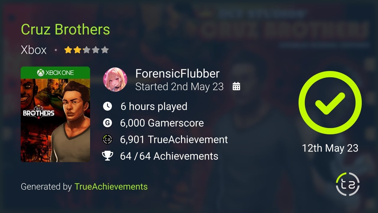 Cruz Brothers achievement summary